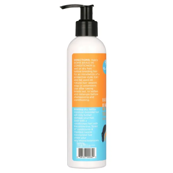 Curls Hair Under There Bomb Braid In Conditioner 236ml - Imagen 2